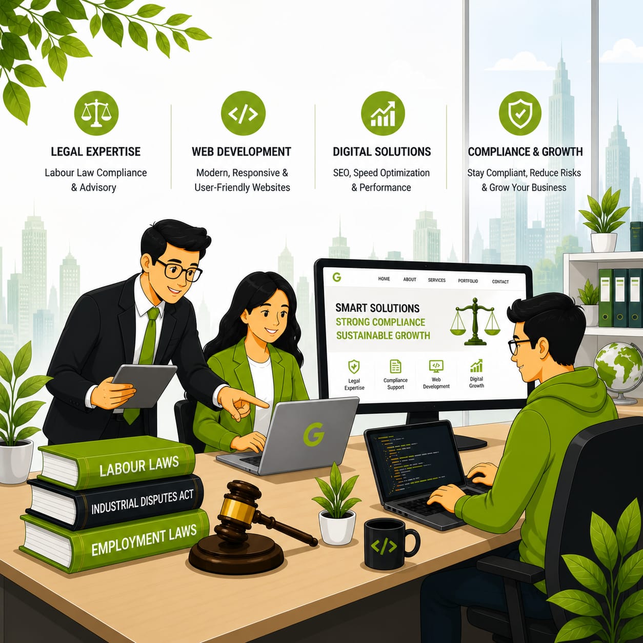 Labour Law and Web Development Excellence